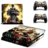 PlayStation 4 Vinyl Skin Gears of War