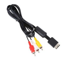 PS3 AV TV Video Cable RCA Lead for the PlayStation 3 2 1 PS1 PS2 PS3
