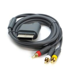 1.8M Game Console to Display Component Video Cable HD TV Audio Video AV Cable Cord RCA for Xbox 360